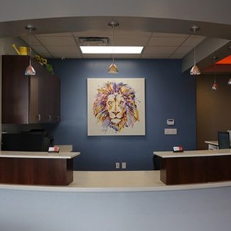 Front desk at Del Rey Dental