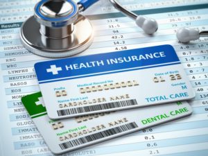 cards for health insurance and dental insurance 